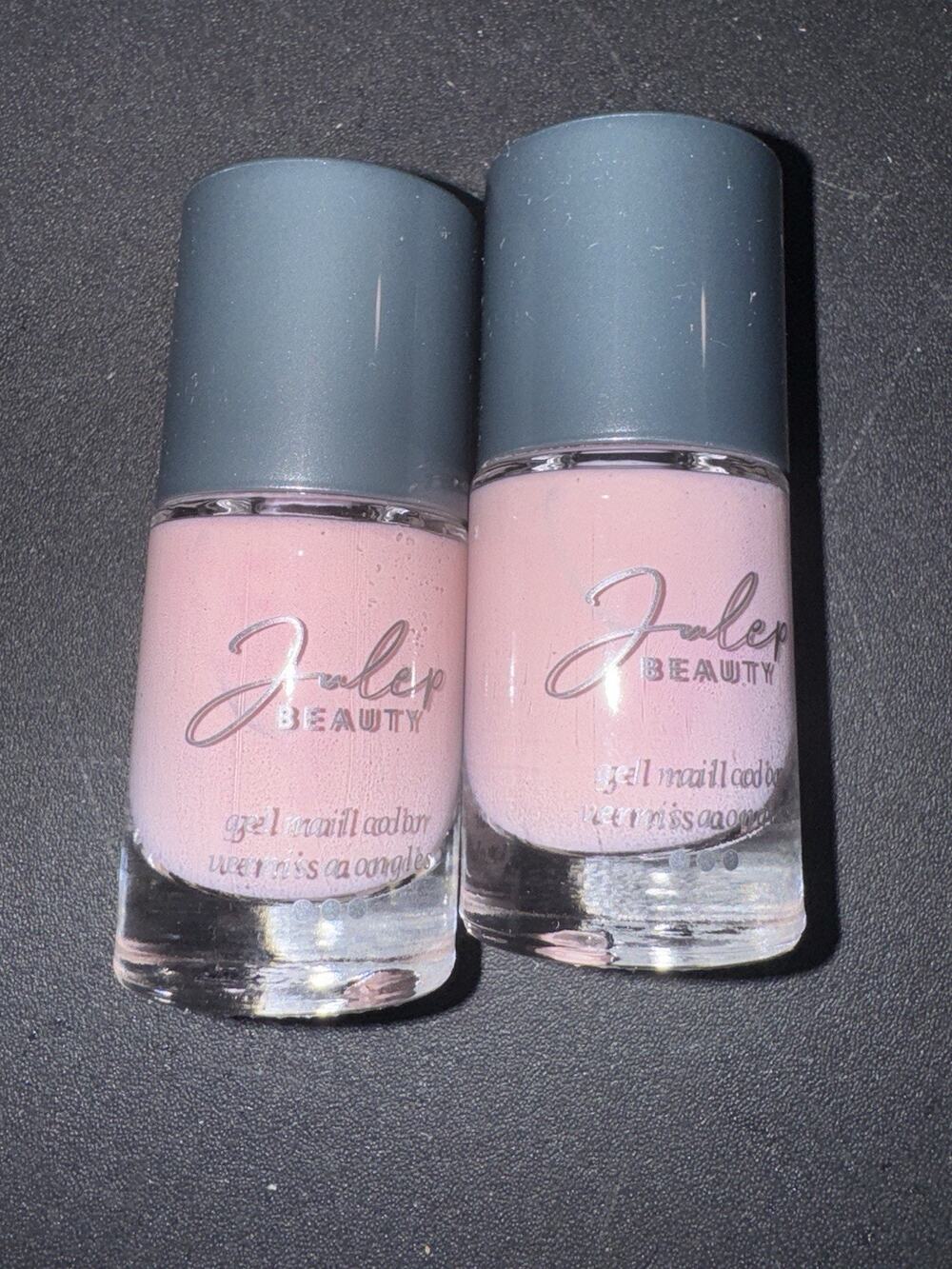 2 Julep QUICK-DRY GEL NAIL COLOR No UV Light Needed-BARELY BEIGE Brand New
